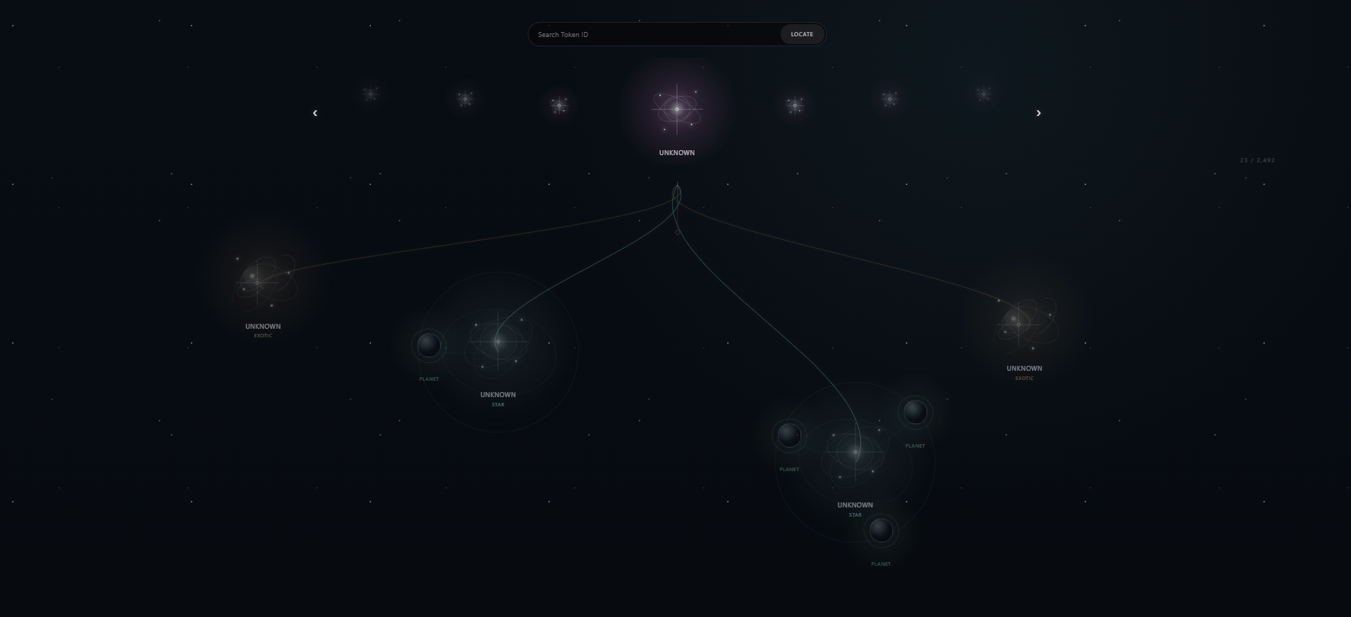 Deepfield Universe Graph example